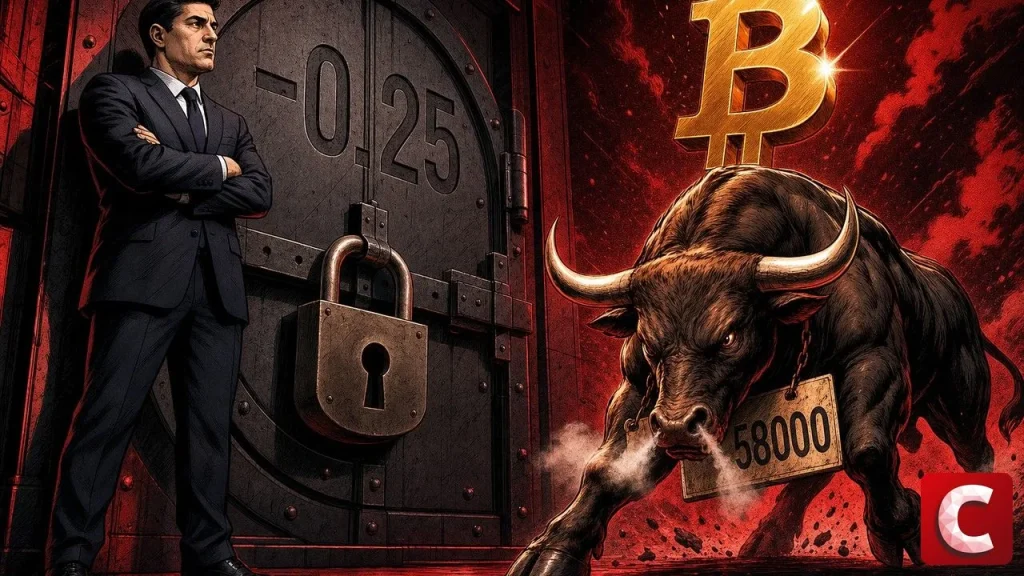 Bitcoin 58 000