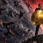 Bitcoin résiste au krach tech, un bouclier doré face aux traders qui chutent