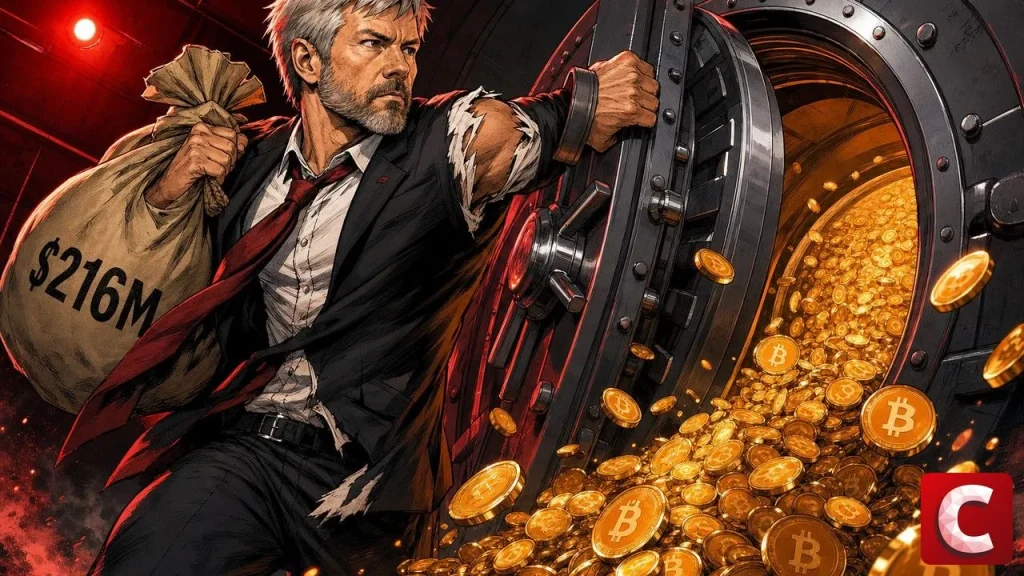 MicroStrategy busts open a vault to pull $216M in bitcoin for dividend funding