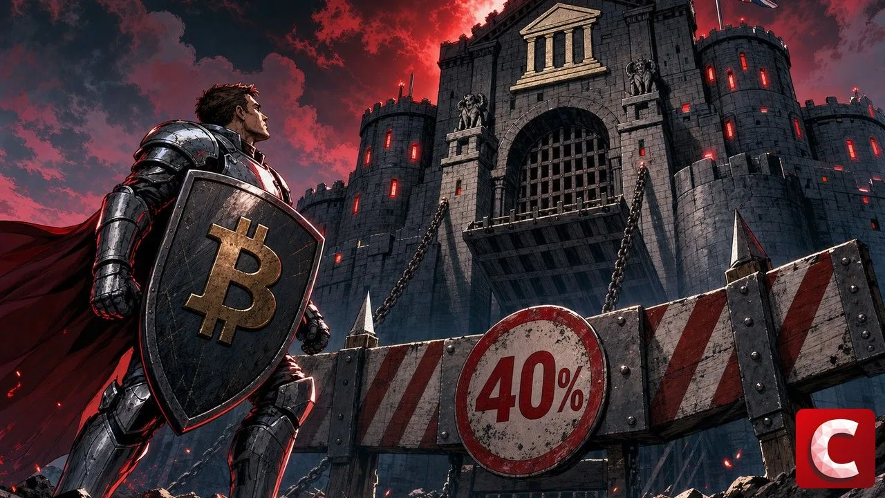 Débancarisation crypto au Royaume-Uni, un chevalier bloqué devant une forteresse bancaire