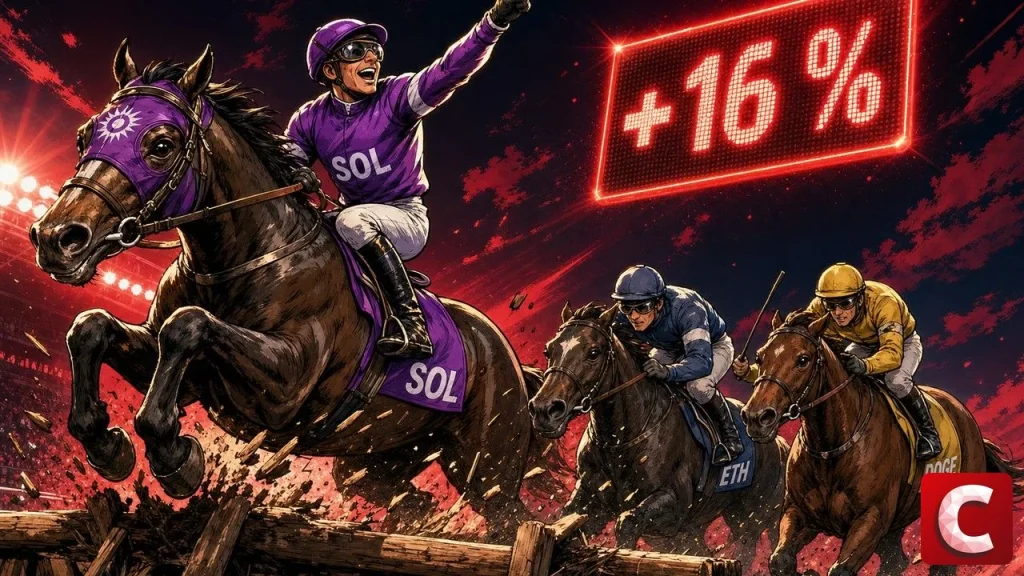 Solana +16