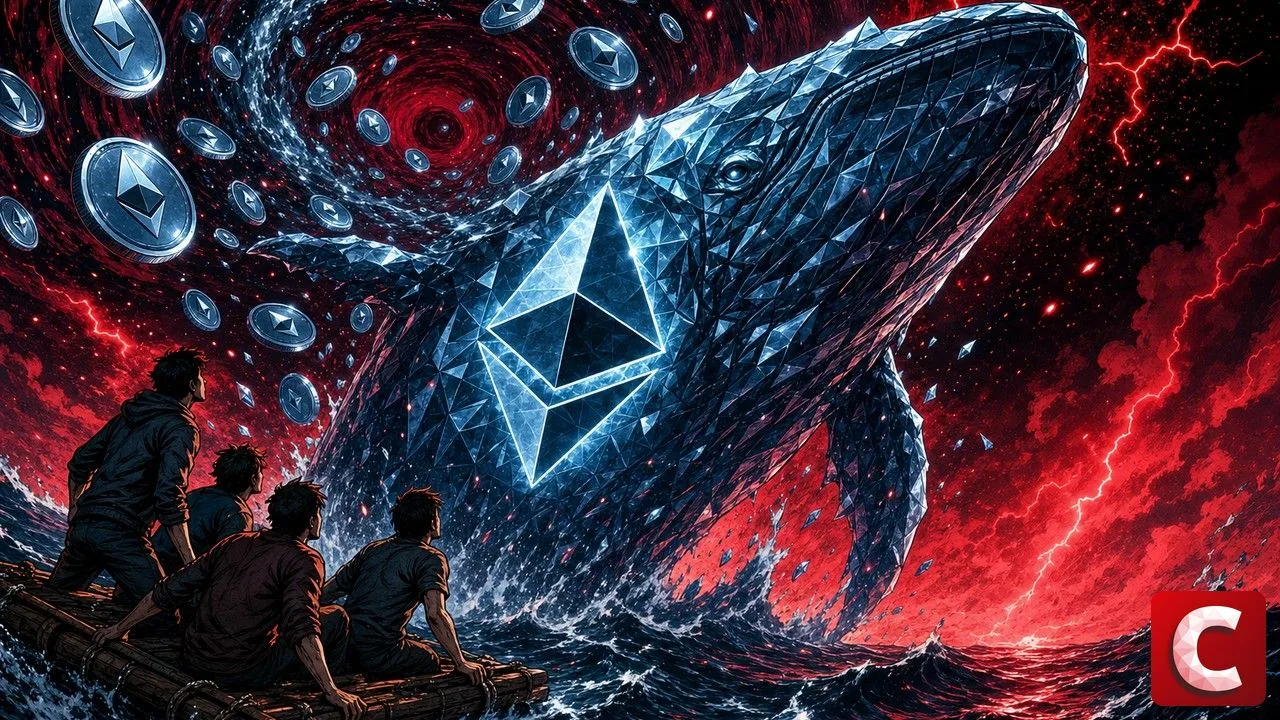 Baleines Ethereum accumulant des jetons ETH dans un marché sous tension