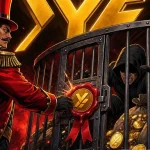 Bybit face a un voleur encage, sceau de justice appose sur la serrure