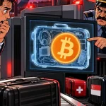 Comptes crypto à l'étranger : un douanier repère le logo Bitcoin dans une valise passée au scanner
